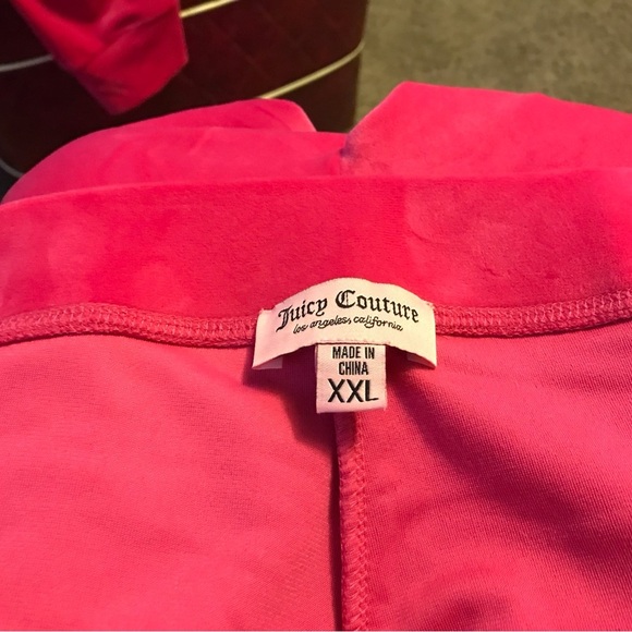 juicy couture tracksuit pink XXL in great used condition - Picture 3 of 9